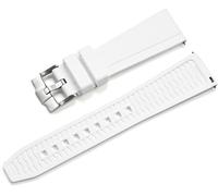 BBZ 20mm/22mm/24mm quickfit Adjustable Liquid Silicone Watch Band - Universal compatible with Omega Seamaster 300, Breitling & Tag Heuer