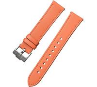BBZ 20MM 22MM quick release Flat Thin Elegant Piel Watch Strap Compatible con Seamaster 300 Planet Ocean 007 Speedmaster