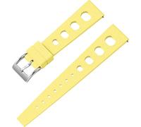BBZ 20MM 22MM Quick Release Fluororubber Soft Breathable FKM Rubber Watch Band Universal Replacement Band Correa for Men Women