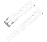 BBZ 20MM 22MM Quick Release Fluororubber Soft Breathable FKM Rubber Watch Band Universal Replacement Band Correa for Men Women