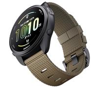 BBZ 20mm Quick Release Correa Compatible con Vivoactive 5/6, Venu 2/3, Forerunner 55/165/255/265, nylon watch strap Men Women