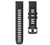 BBZ 20mm Quick Release Correa Compatible con Vivoactive 5/6, Venu 2/3, Forerunner 55/165/255/265, Replacement Silicone Watch Correa Compatible con Men Women