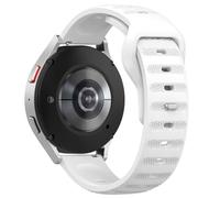 BBZ 20mm quickfit Correa Compatible con Galaxy Watch 6/5/4 40mm 44mm/Watch 5 pro 45mm, Soft Silicone Sport Correa para Galaxy Watch 6 Classic 43mm 47mm