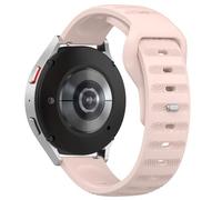 BBZ 20mm quickfit Correa Compatible con Galaxy Watch 6/5/4 40mm 44mm/Watch 5 pro 45mm, Soft Silicone Sport Correa para Galaxy Watch 6 Classic 43mm 47mm