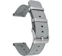 BBZ 22mm epuesto de Correa de Reloj de Nailon, Correa Fácil de Abrochar Compatible con Galaxy Watch 3 45mm/Galaxy Watch 46mm/Gear S3 Frontier/Classic/Huawei Watch GT 2