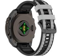 BBZ 26MM Quickfit Silicone Watch Strap Release Strap Compatible con Garmin Fenix 8 51mm/Fenix 7X/Fenix 7X Pro/Fenix 6X/Fenix 6X Pro/Fenix 5X/Fenix 3