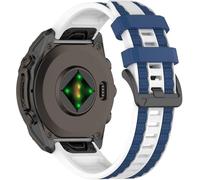 BBZ 26MM Quickfit Silicone Watch Strap Release Strap Compatible con Garmin Fenix 8 51mm/Fenix 7X/Fenix 7X Pro/Fenix 6X/Fenix 6X Pro/Fenix 5X/Fenix 3