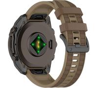 BBZ 26MM Quickfit Silicone Watch Strap Release Strap Compatible con Garmin Fenix 8 51mm/Fenix 7X/Fenix 7X Pro/Fenix 6X/Fenix 6X Pro/Fenix 5X/Fenix 3