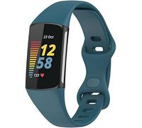 BBZ Charge 6 Correa,Charge 5 Correa de reloj de silicona deportiva suave Correa de muñeca Compatible con Fitbit Charge 5 Activity Tracker