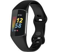 BBZ Charge 6 Correa,Charge 5 Correa de reloj de silicona deportiva suave Correa de muñeca Compatible con Fitbit Charge 5 Activity Tracker