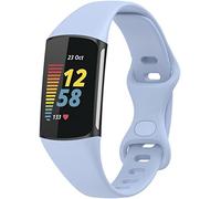 BBZ Charge 6 Correa,Charge 5 Correa de reloj de silicona deportiva suave Correa de muñeca Compatible con Fitbit Charge 5 Activity Tracker