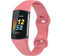 BBZ Charge 6 Correa,Charge 5 Correa de reloj de silicona deportiva suave Correa de muñeca Compatible con Fitbit Charge 5 Activity Tracker