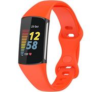 BBZ Charge 6 Correa,Charge 5 Correa de reloj de silicona deportiva suave Correa de muñeca Compatible con Fitbit Charge 5 Activity Tracker