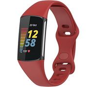 BBZ Charge 6 Correa,Charge 5 Correa de reloj de silicona deportiva suave Correa de muñeca Compatible con Fitbit Charge 5 Activity Tracker