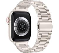 BBZ Compatible con Apple Watch Band 49mm 45mm 44mm 42mm 41mm 40mm 38mm,Cinturón de acero inoxidable comercial Para iWatch Band Series 9, Ultra 2, SE, Ultra Series 8 7 6 5 4 3 2 1 Men & Women