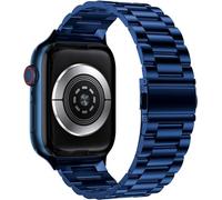 BBZ Compatible con Apple Watch Band 49mm 45mm 44mm 42mm 41mm 40mm 38mm,Cinturón de acero inoxidable comercial Para iWatch Band Series 9, Ultra 2, SE, Ultra Series 8 7 6 5 4 3 2 1 Men & Women