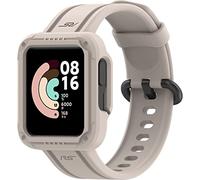 BBZ compatibles con Redmi Watch 2 Lite/MI Watch Lite 2/MI Watch lite Correa,Correa de repuesto resistente con funda protectora
