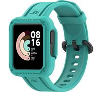 BBZ compatibles con Redmi Watch 2 Lite/MI Watch Lite 2/MI Watch lite Correa,Correa de repuesto resistente con funda protectora