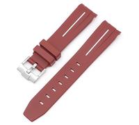 BBZ Correa de caucho suave Nueva correa de reloj de silicona compatible con Omega X Swatch Moon Watches Men Women 20mm Curved End Rubber Wrist Band