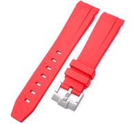 BBZ Correa de caucho suave Nueva correa de reloj de silicona compatible con Omega X Swatch Moon Watches Men Women 20mm Curved End Rubber Wrist Band
