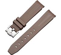 BBZ Correa de caucho suave Nueva correa de reloj de silicona compatible con Omega X Swatch Moon Watches Men Women 20mm Curved End Rubber Wrist Band