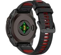 BBZ Correa de liberación rápida de silicona suave de dos tonos de 20 mm, 22 mm, 26 mm, compatible con Quatix8, Tactix8, descenso G2, instinct3, instinct E