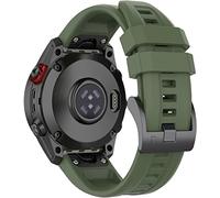 BBZ Correa de Silicona Suave de 20MM Quickfit Compatible con Garmin Fenix 7S/5S Plus/6S Pro/7S Solar/Sapphire Solar