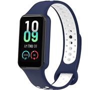BBZ Correa deportiva de silicona blanda resistente al agua compatible con Amazfit band 7 Correa