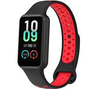 BBZ Correa deportiva de silicona blanda resistente al agua compatible con Amazfit band 7 Correa