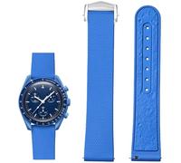 BBZ Correa Reloj Caucho Fluorado 20mm Hebilla Ajustable Liberación Rápida Correa Caucho Flúor Suave Duradera FKM Goma Pulseras Deportiva Correa Repuesto para Hombre Mujer