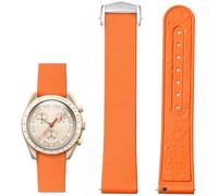 BBZ Correa Reloj Caucho Fluorado 20mm Hebilla Ajustable Liberación Rápida Correa Caucho Flúor Suave Duradera FKM Goma Pulseras Deportiva Correa Repuesto para Hombre Mujer