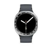 BBZ Estilo de Bezela compatible con Samsung Galaxy Watch 8 44mm Case Anti-Scratch Premium Stainless Steel Adhesive Bezel Ring Cover
