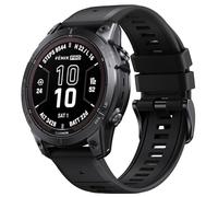 BBZ Fenix 7X Pro/Fenix 7X/Fenix 6X Pro/Fenix 6X/Fenix 5X/Fenix 3 Correa, 26mm Quick Fit Silicone Replacement Band Compatible con Garmin Epix Pro 51mm/TACTIX 7