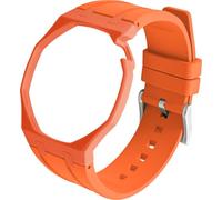 BBZ FKM Rubber Sport Watch Correa and case in Bioceramics Compatible con swatch x audemars piguet royal pop(crown at 2 o’clock)