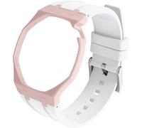 BBZ FKM Rubber Sport Watch Correa and case in Bioceramics Compatible con swatch x audemars piguet royal pop(crown at 2 o’clock)