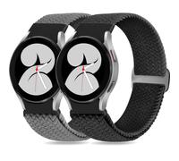 BBZ Galaxy watch7/Galaxy watch FE Correa,Quickfit Elastic Braided Nylon Correa Compatible con Galaxy Watch 6 /Galaxy Watch 5 40mm 44mm /Galaxy Watch 4 40mm 44mm /Galaxy Watch 4 Classic 42mm 46mm