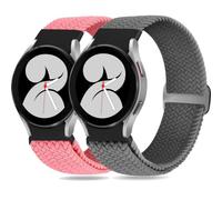 BBZ Galaxy watch7/Galaxy watch FE Correa,Quickfit Elastic Braided Nylon Correa Compatible con Galaxy Watch 6 /Galaxy Watch 5 40mm 44mm /Galaxy Watch 4 40mm 44mm /Galaxy Watch 4 Classic 42mm 46mm