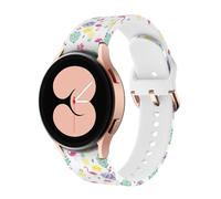 BBZ Galaxy watch7/Galaxy watch FE Correa,quickfit Silicone Compatible con Correa Compatible con Galaxy Watch 6 /Galaxy Watch 5 40mm 44mm /Galaxy Watch 4 40mm 44mm /Galaxy Watch 4 Classic 42mm 46mm