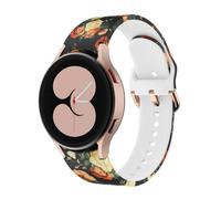 BBZ Galaxy watch7/Galaxy watch FE Correa,quickfit Silicone Compatible con Correa Compatible con Galaxy Watch 6 /Galaxy Watch 5 40mm 44mm /Galaxy Watch 4 40mm 44mm /Galaxy Watch 4 Classic 42mm 46mm