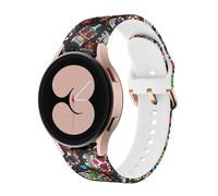 BBZ Galaxy watch7/Galaxy watch FE Correa,quickfit Silicone Compatible con Correa Compatible con Galaxy Watch 6 /Galaxy Watch 5 40mm 44mm /Galaxy Watch 4 40mm 44mm /Galaxy Watch 4 Classic 42mm 46mm