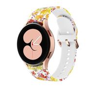 BBZ Galaxy watch7/Galaxy watch FE Correa,quickfit Silicone Compatible con Correa Compatible con Galaxy Watch 6 /Galaxy Watch 5 40mm 44mm /Galaxy Watch 4 40mm 44mm /Galaxy Watch 4 Classic 42mm 46mm