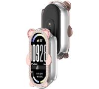 BBZ Little Bear single-row drilling and hollow-out PC + metal watch Funda Compatible con Xiaomi 8 9 10