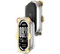 BBZ Little Bear single-row drilling and hollow-out PC + metal watch Funda Compatible con Xiaomi 8 9 10