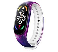BBZ Mi Band 7 Correa,Pulsera de Repuesto de Silicona Colorida Correa de muñeca Compatible con Xiaomi Band 7