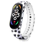 BBZ Mi Band 7 Correa,Pulsera de Repuesto de Silicona Colorida Correa de muñeca Compatible con Xiaomi Band 7
