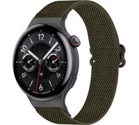 BBZ Nylon Watch Straps Replacement Banda de reloj with Silver Stainless Steel Buckle Compatible con vivo Watch 5