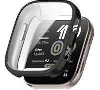 BBZ para Bip 6 Funda,Screen Protector Film TPU Plated Protective Case Cover Armor Shell Compatible con Amazfit Bip 6（A2435）