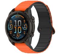 BBZ para Fenix 8 47MM Correa,22mm quickfit Silicone magnetic Strap Compatible con Fenix 7/Fenix 6/Fenix 6 Pro/Fenix 5/Fenix 5 Plus/Approach S62