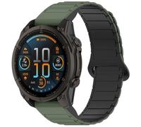 BBZ para Fenix 8 47MM Correa,22mm quickfit Silicone magnetic Strap Compatible con Fenix 7/Fenix 6/Fenix 6 Pro/Fenix 5/Fenix 5 Plus/Approach S62