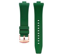 BBZ para NJ0158 Correa,9MM quickfit FKM rubber Strap Compatible con CITIZEN NJ0150 0151 0158